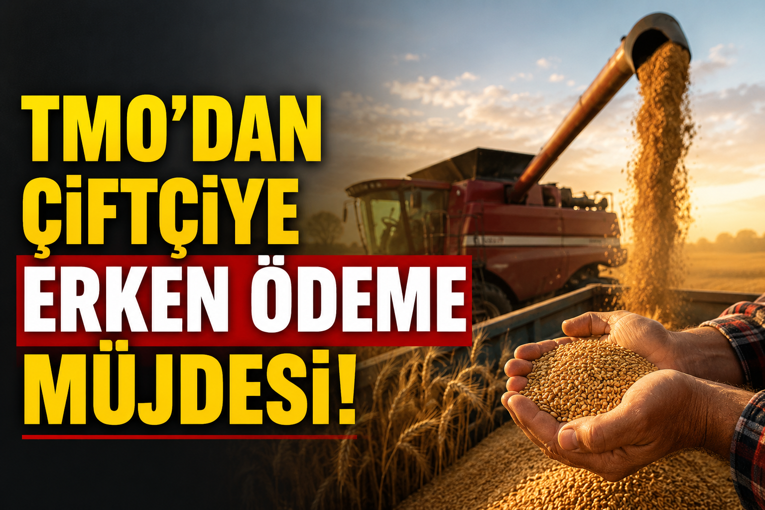 TMO’dan Çiftçiye Erken Ödeme Müjdesi: Takvim Değişiyor