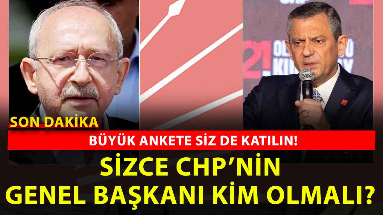 Yozgat Çamlık’tan Türkiye Gündemini Sarsacak Anket! CHP’de Kılıçdaroğlu mu, Özgür Özel mi?