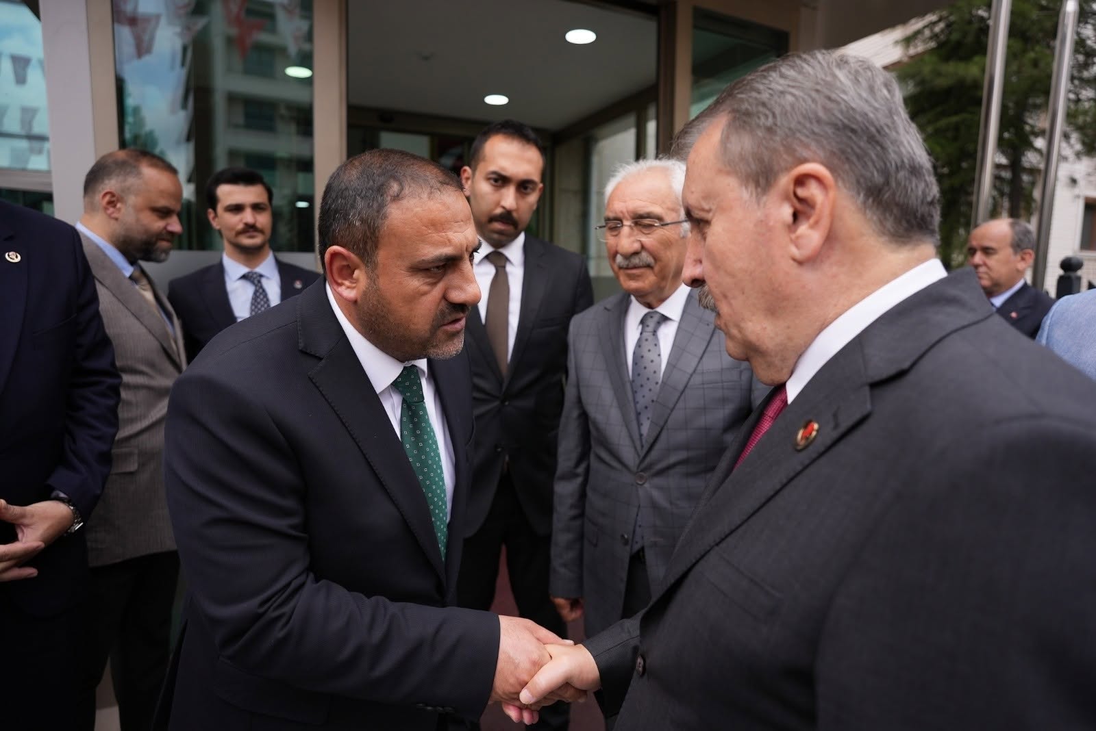 Çiçekdağı Belediye Başkanı Hasan Hakanoğlu’ndan BBP Lideri Mustafa Destici’ye Taziye Ziyareti