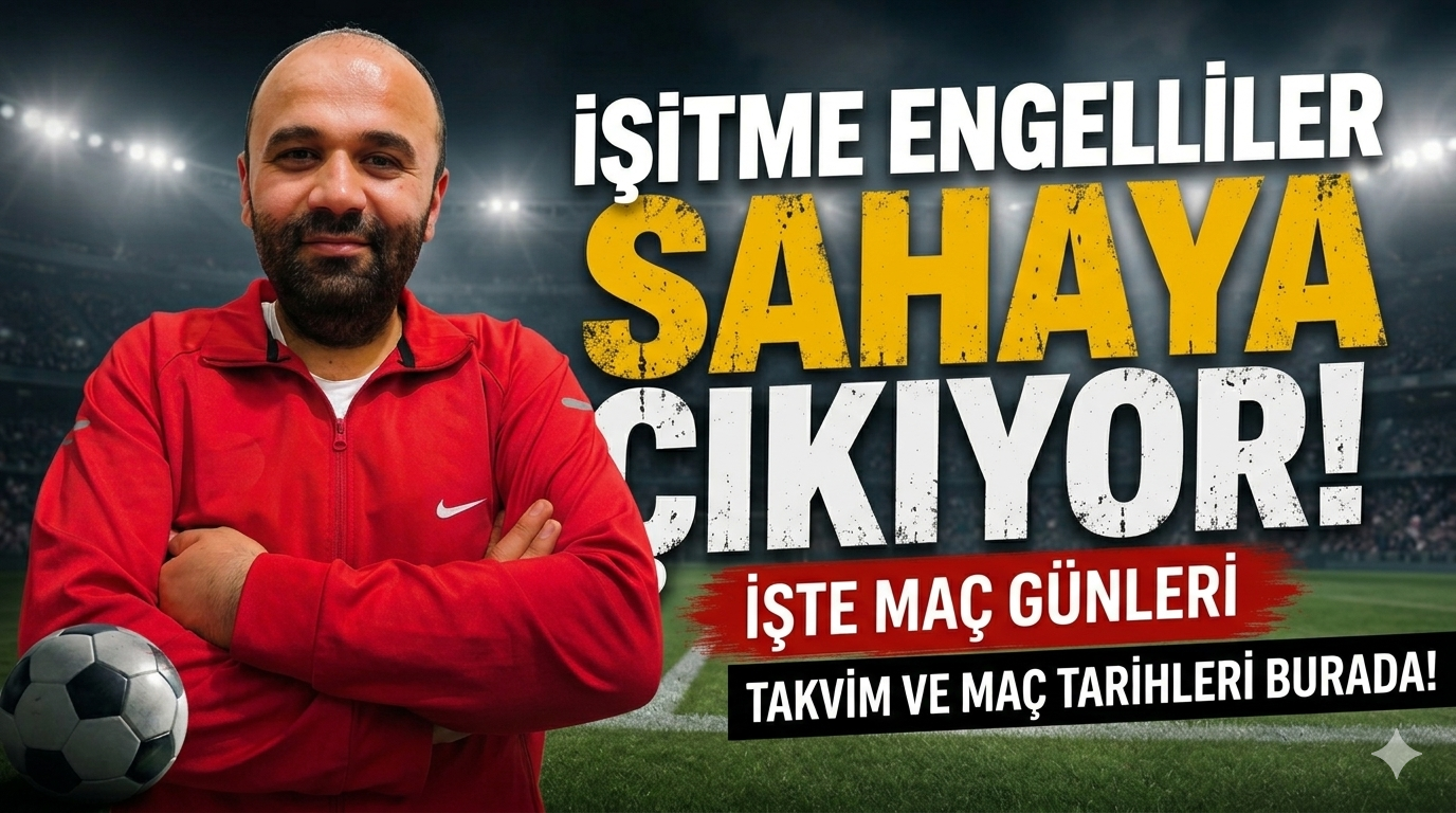 İşitme Engelliler Futbol 2. Lig’de Heyecan Başlıyor: Yozgat C Grubu’nda Sahaya Çıkacak