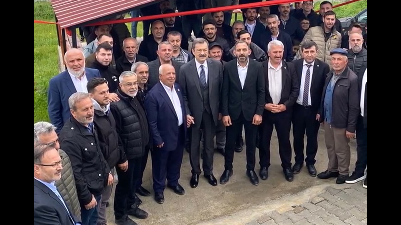 İYİ Parti Yozgat Milletvekili Lütfullah Kayalar Körük Köyü Köy Konağı Açılışına Katıldı
