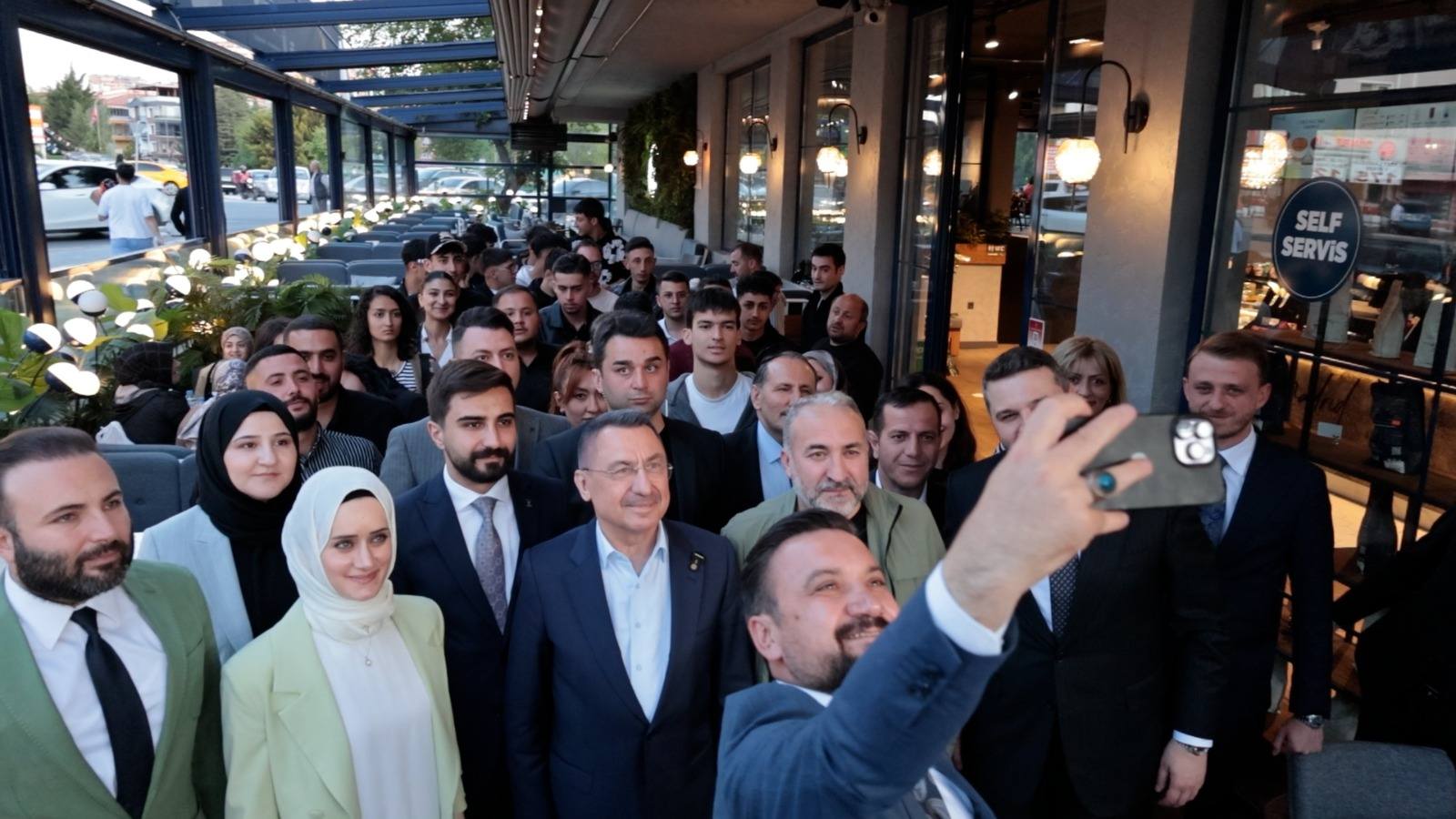 TBMM Dışişleri Komisyonu Başkanı ve AK Parti Ankara Milletvekili Fuat Oktay Keçiören’de Teşkilat ve Gençlerle Buluştu