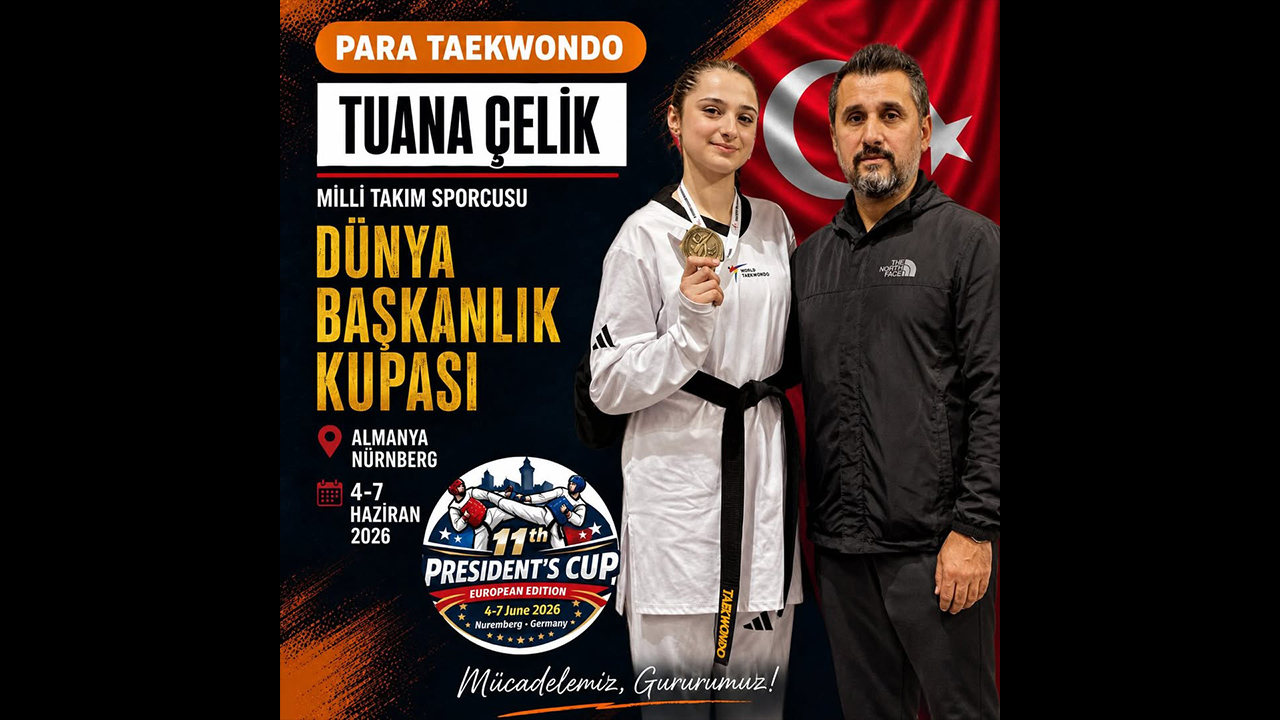 Yerköylü Milli Sporcu Tuana Çelik, Dünya Başkanlık Kupası’nda Türkiye’yi Temsil Edecek