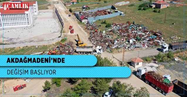 Akdağmadeni Belediyesi ilçede değişim başlattı