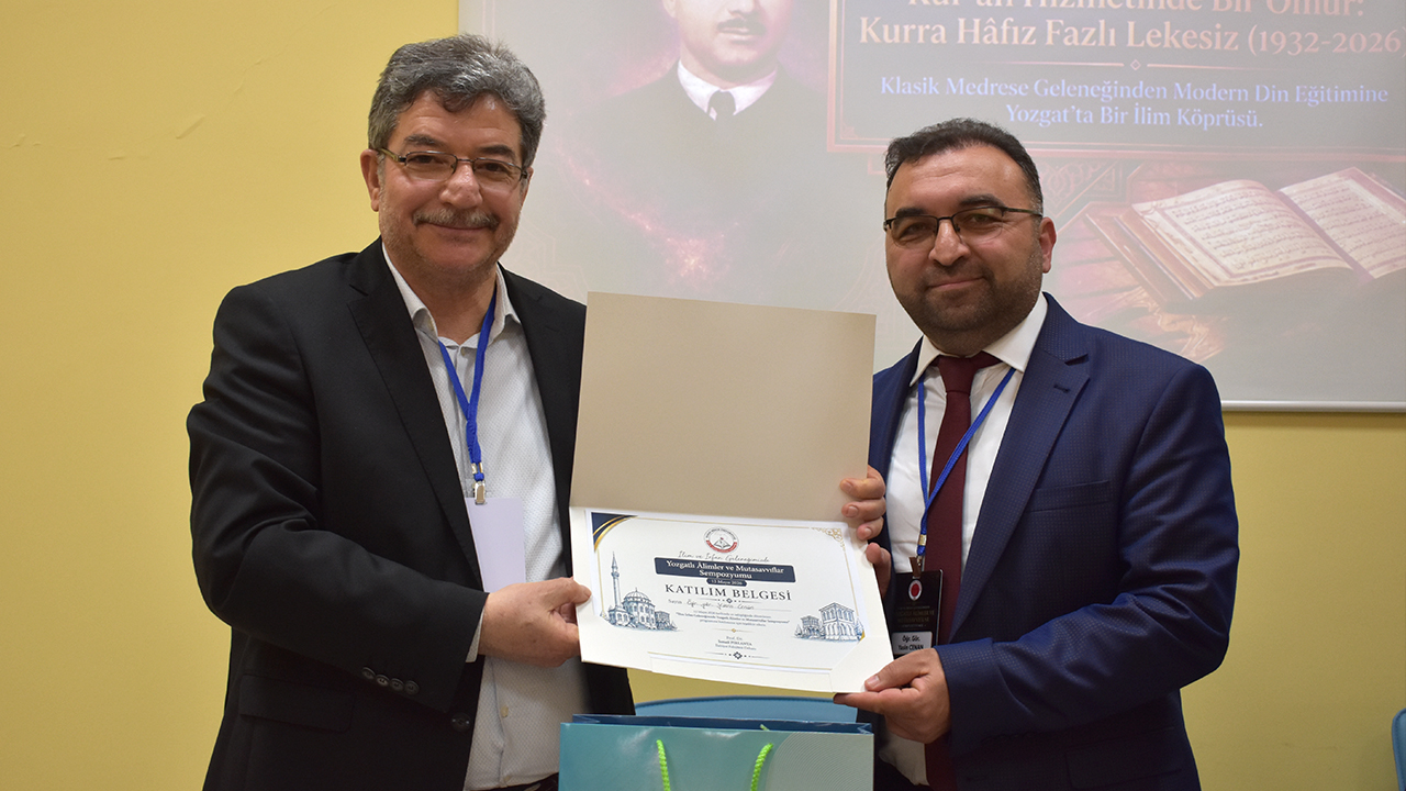 Yozgatlı Kurra Hafız Fazlı Lekesiz Sempozyumda Anlatıldı