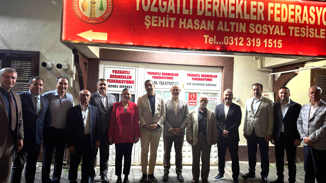 Anahtar Parti Genel Başkan Yardımcısı Orhan Kayhan’dan Yozgatlı Dernekler Federasyonu’na Ziyaret