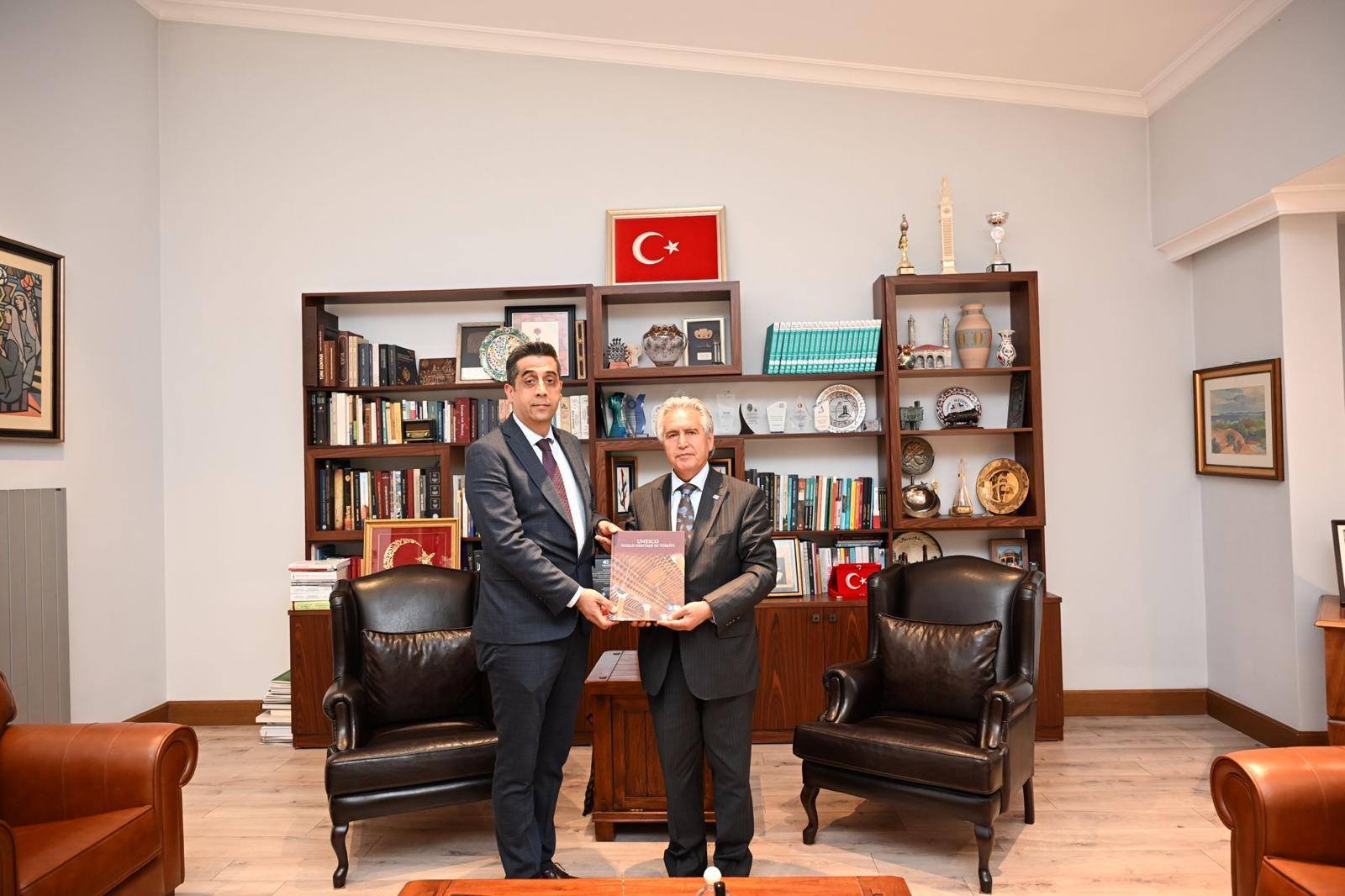 Yozgat Kültürel Mirası UNESCO Masasında: Yozgatlı Dernekler Federasyonu’ndan Öcal Oğuz’a Ziyaret