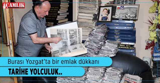 Müze gibi iş yerinde tarihe yolculuk