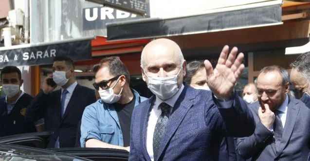 Ulaştırma Bakanı Karaismailoğlu esnafı gezdi