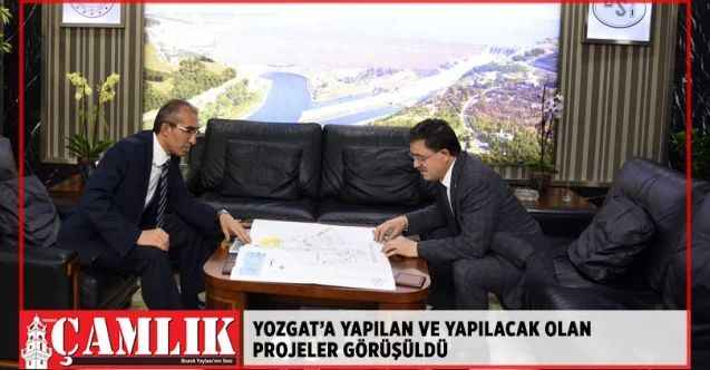 Ak Parti Yozgat Milletvekili Başer, DSİ Genel Müdürü Kaya Yıldız'ı makamında ziyaret etti