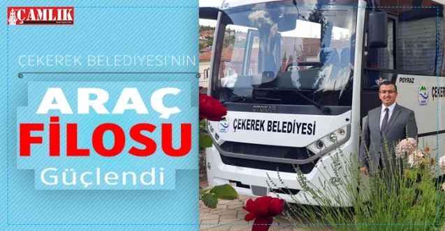 Çekerek Belediyesi araç filosuna yenilerini kattı