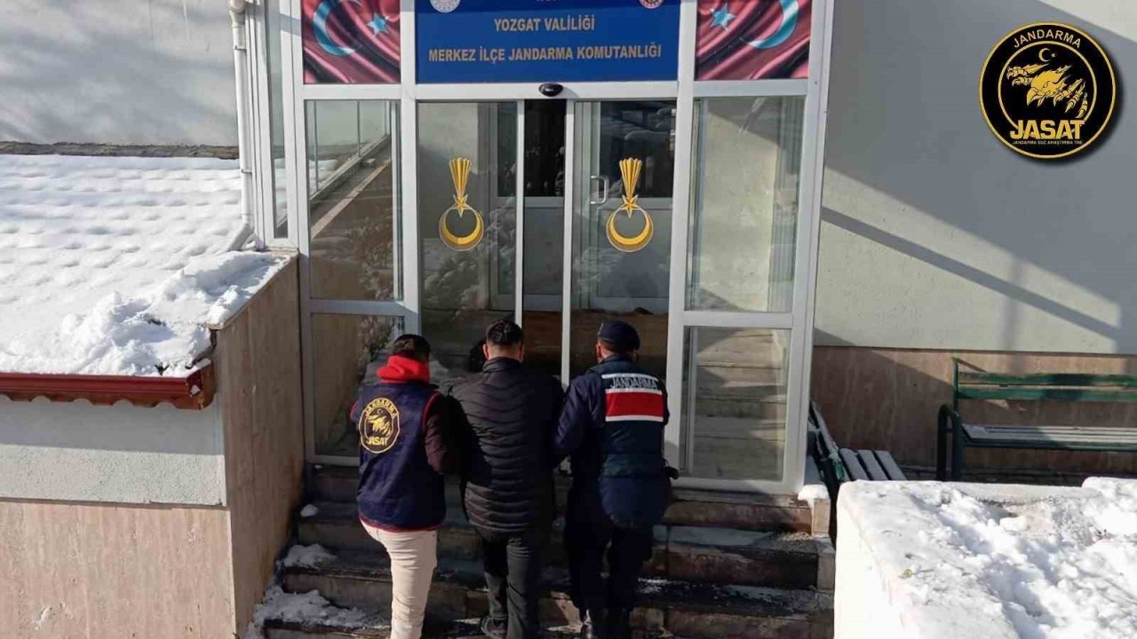 Kesinleşmiş cezası bulunan şahıs Yozgat’ta yakalandı