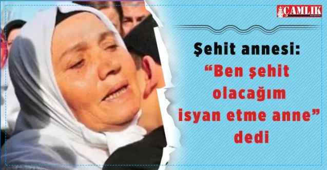 Şehit Polis Özel Harekat Muzaffer Tufaner'in Annesi Ayten Tufaner : Ben şehit olacağım dedi