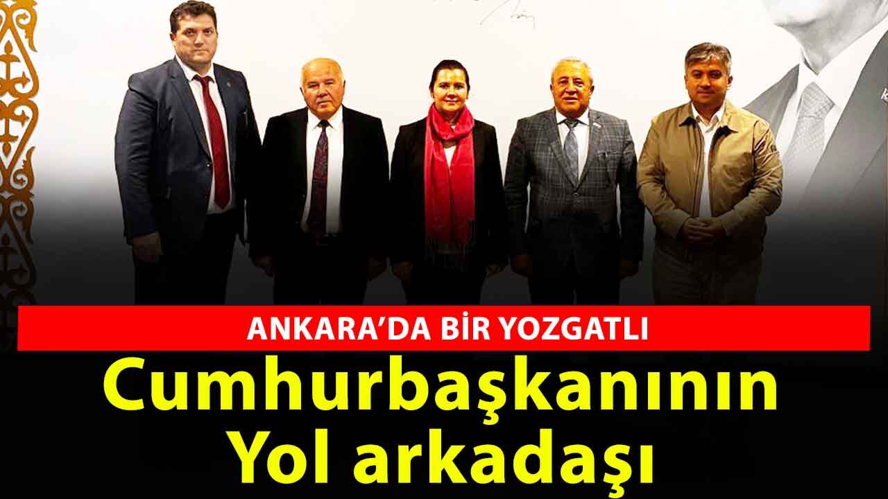 AK Parti Genel Merkezi’ndeki Yozgatlı Gurur! Neslihan Cenk Hamdemir’e anlamlı ziyaret