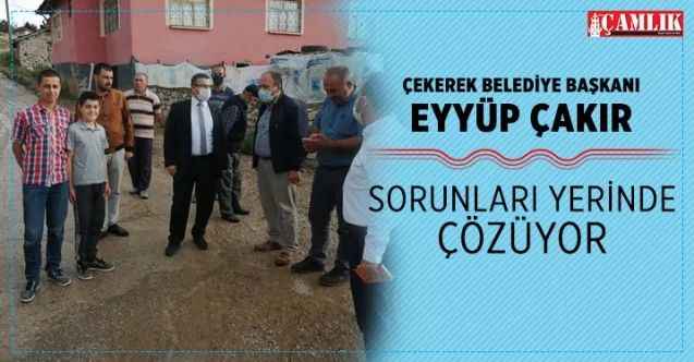 Başkan Çakır'dan yerinde çözüm