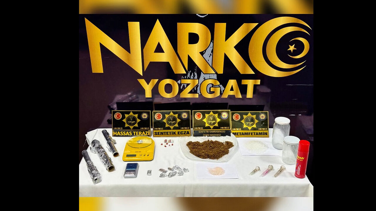 Yozgat’ta Uyuşturucu Operasyonu: Çok Miktarda Madde Ele Geçirildi