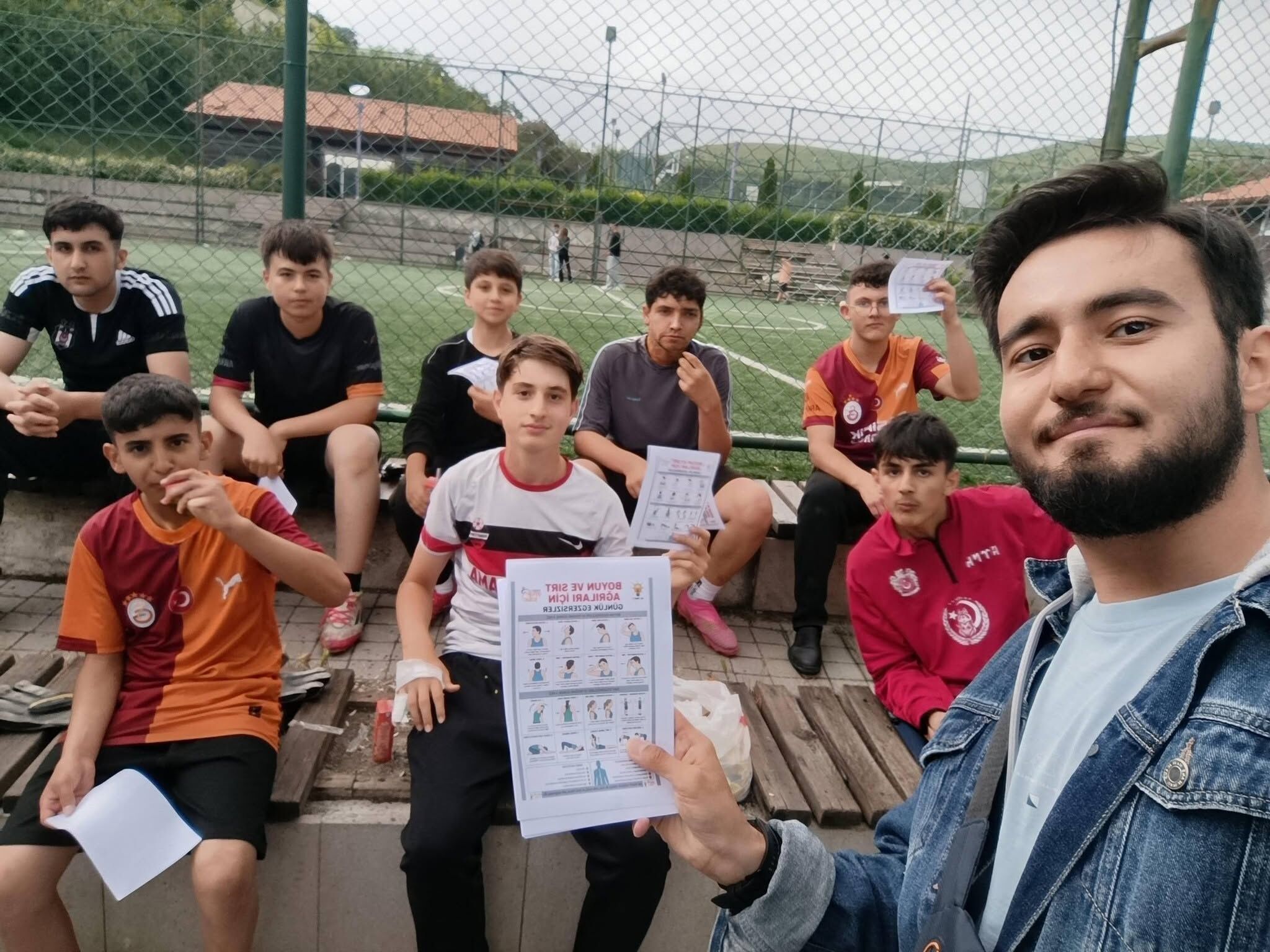 Yozgat Çamlık Milli Parkı’nda Sağlık Bilgilendirmesi: Bel ve Boyun Sağlığı İçin Farkındalık Çalışması