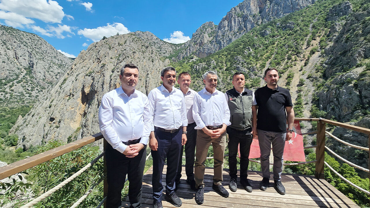 Yozgat’ın saklı cenneti Kazankaya Kanyonu turizme kazandırılıyor