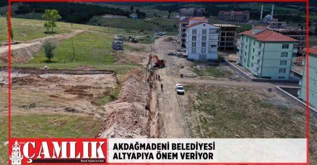Altyapı çalışmaları devam ediyor