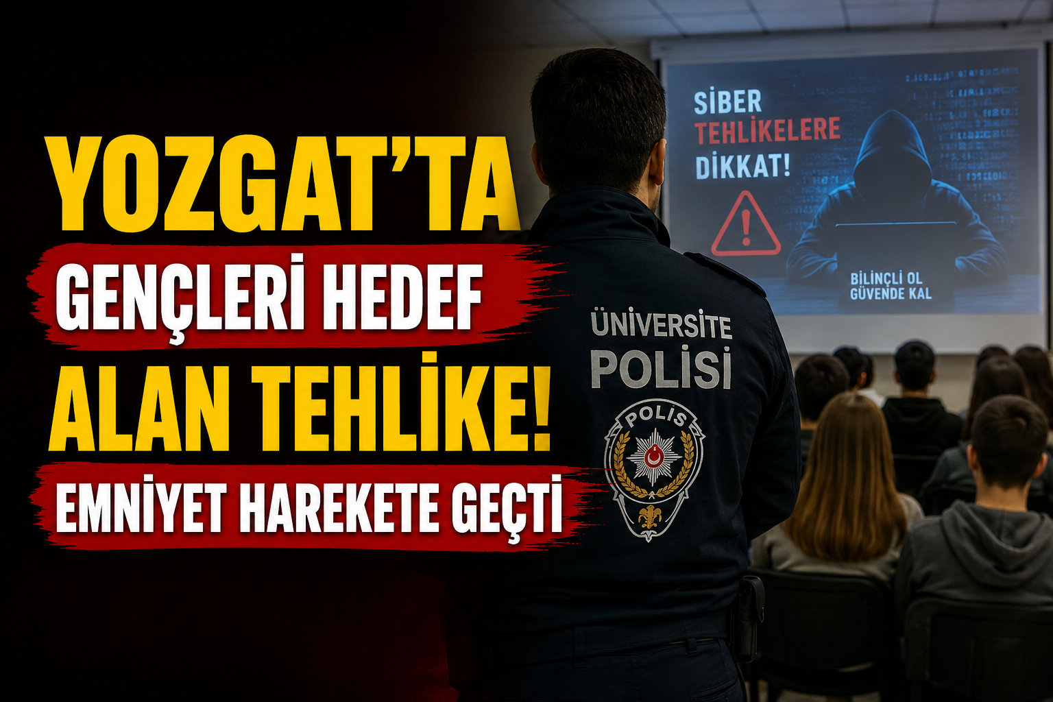 Yozgat’ta Gençleri Hedef Alan Tehlike! Emniyet Harekete Geçti