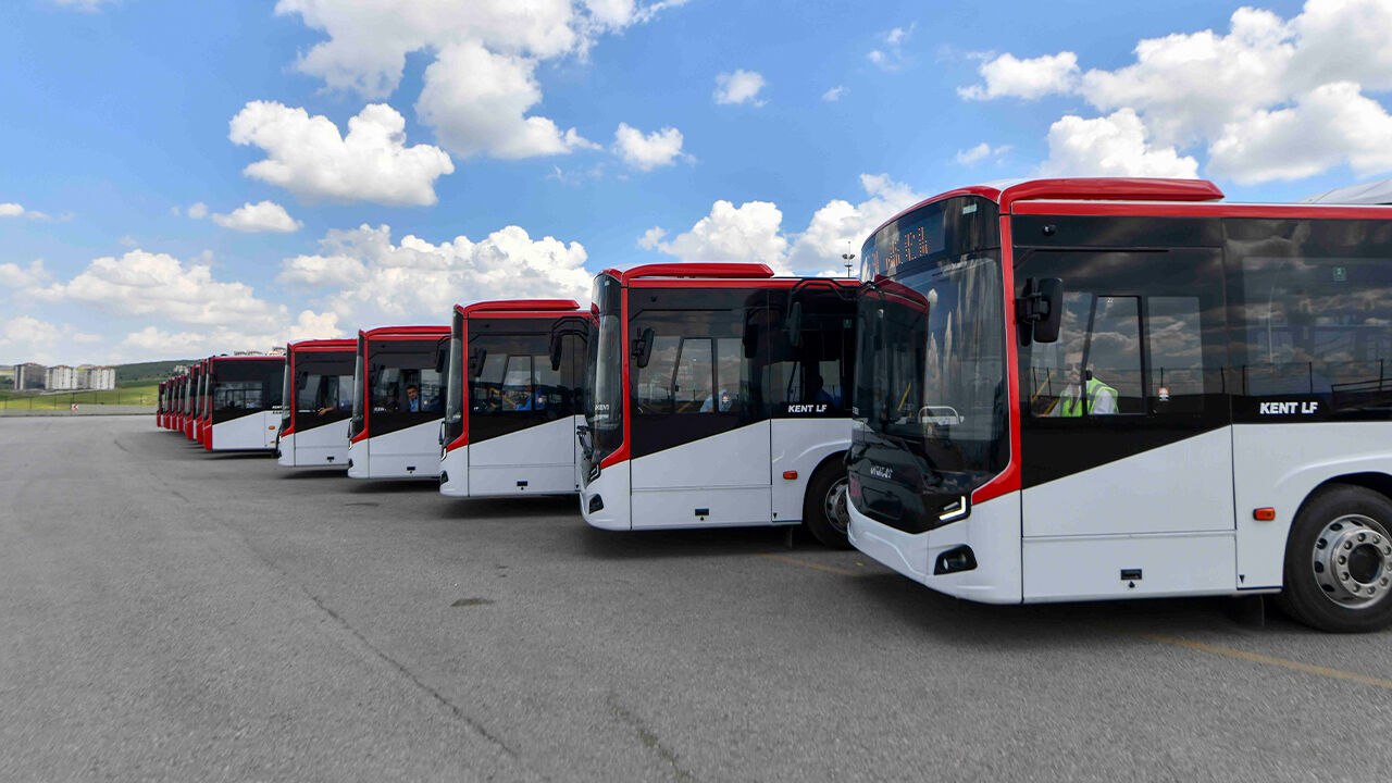 Başkent’te toplu taşıma güçleniyor: Yeni araçlar Filoya katıldı