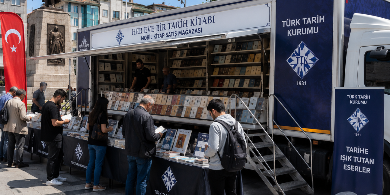 Türk Tarih Kurumu Kitap Tırı Yozgat’a Geldi