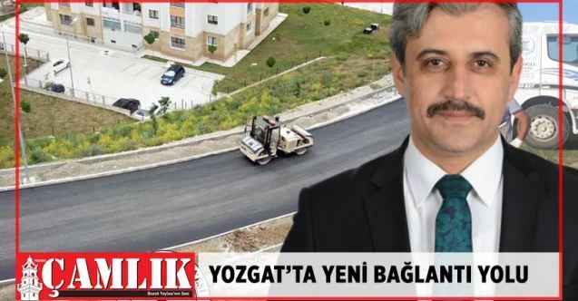 Yozgat Belediyesi Erdoğan Akdağ Mahallesinde yeni bağlantı yolu çalışmalarını sürüyor