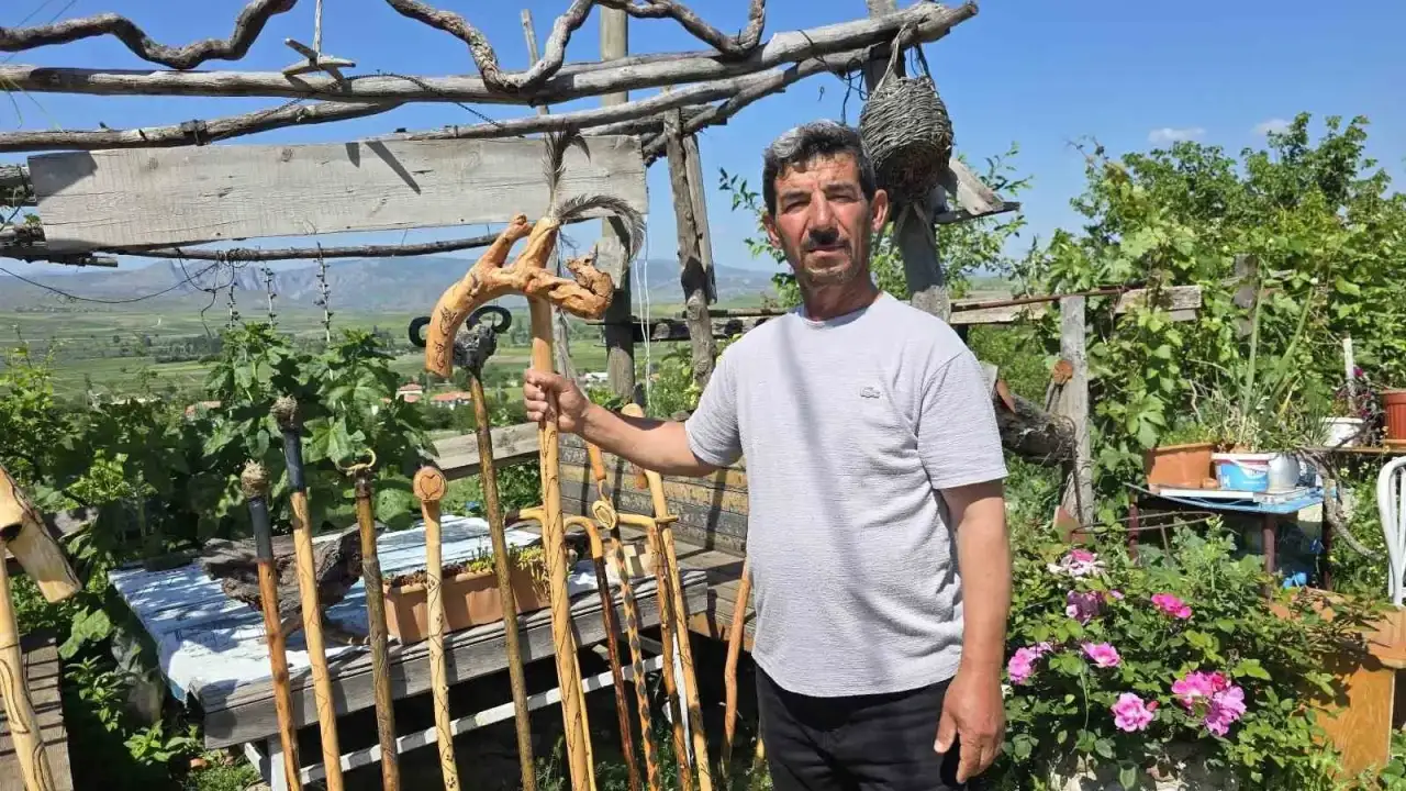 Yozgat’ta Ahşap Oyma Hayatı Değiştirdi
