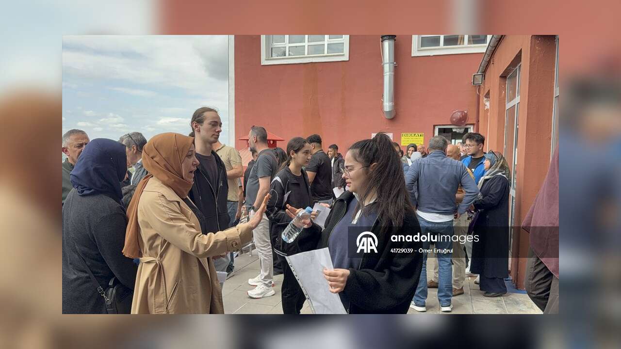 Yozgat'ta sınav heyecanı başladı