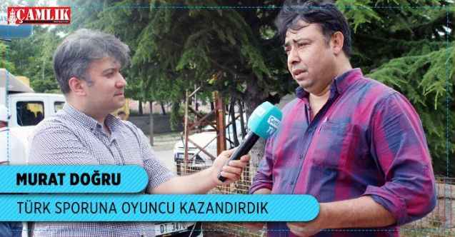 Çiğdemlispor Antrenörü Murat Doğru: Türk sporuna oyuncu kazandırdık