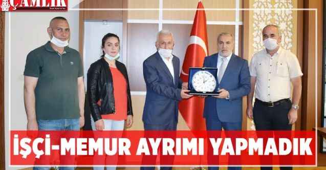 Yozgat Bozok Üniversitesi Rektörü Ahmet Karadağ:  İşçi-Memur ayrımı yapmadık