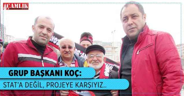 Yozgatspor Ankara Tayfa Grup Başkanı Koç:  ‘Stat’a değil, projeye karışıyız’