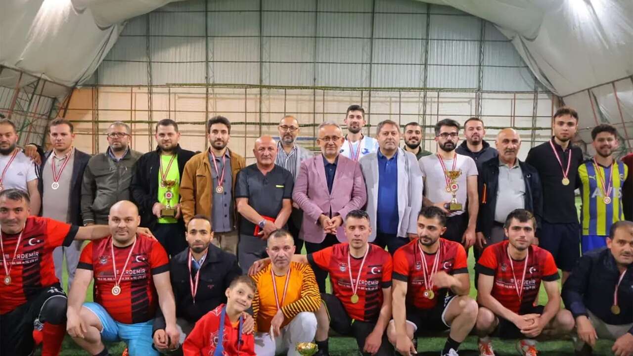 Din görevlilerinin turnuvası final maçı ile sona erdi