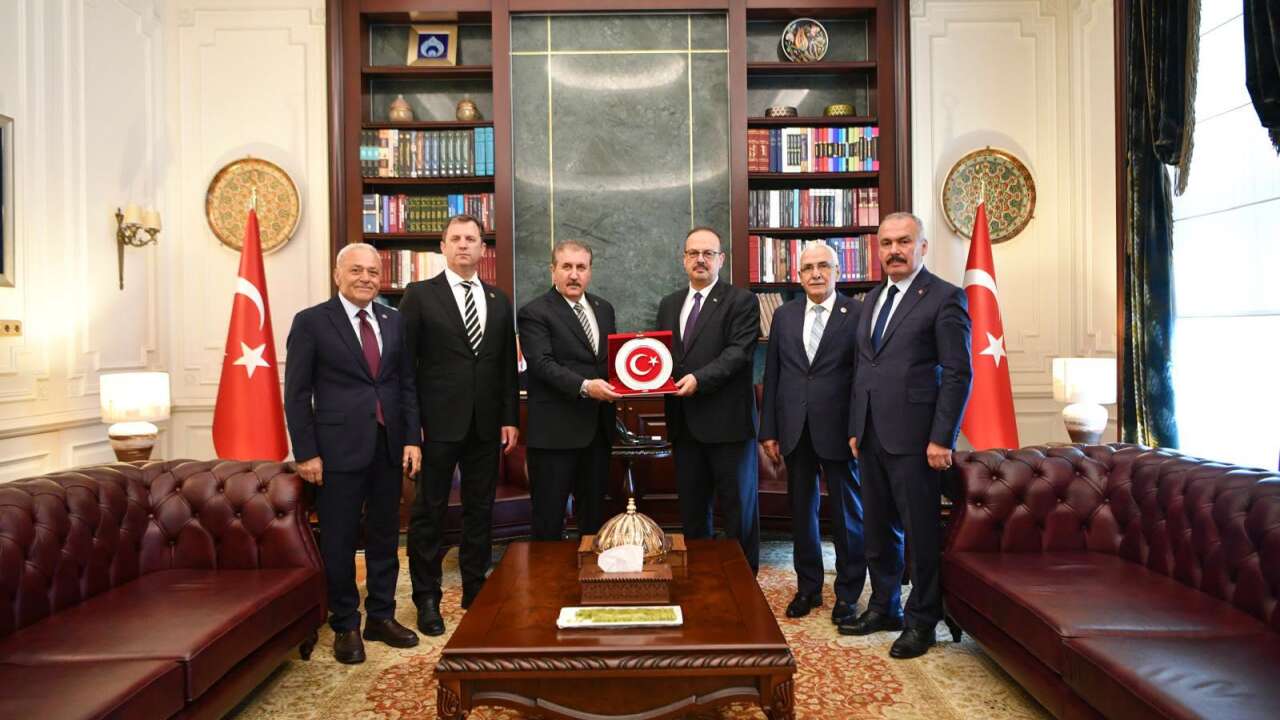 BBP Genel Başkanı Mustafa Destici’den Ankara’da Yoğun Ziyaret Trafiği