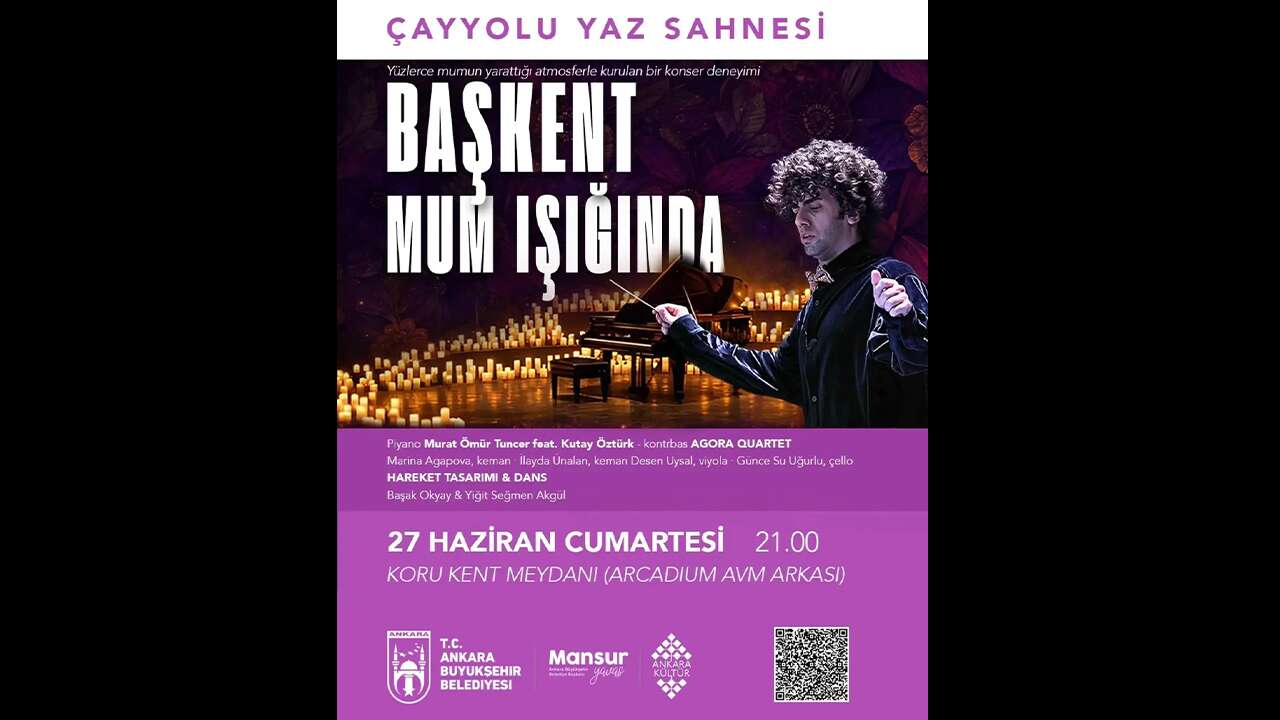 Ankara Çayyolu’nda Mum Işığında Konser Deneyimi