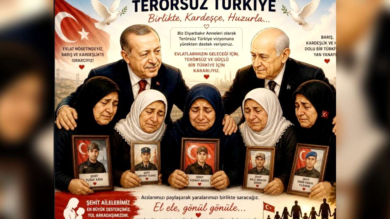 Diyarbakır Annelerinden “Terörsüz Türkiye” Vizyonuna Güçlü Destek: Evlat Nöbeti 7. Yılında Sürüyor