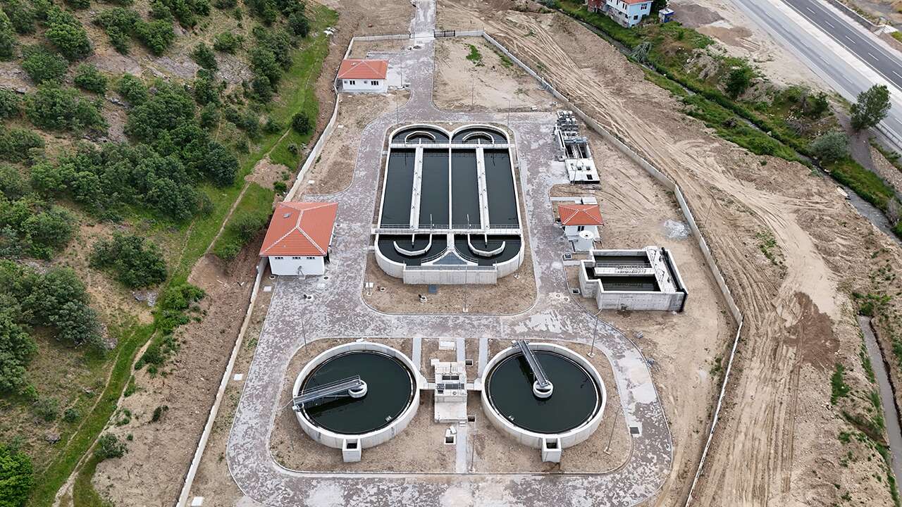 Akdağmadeni'nde atık su arıtma tesisi tamamlandı