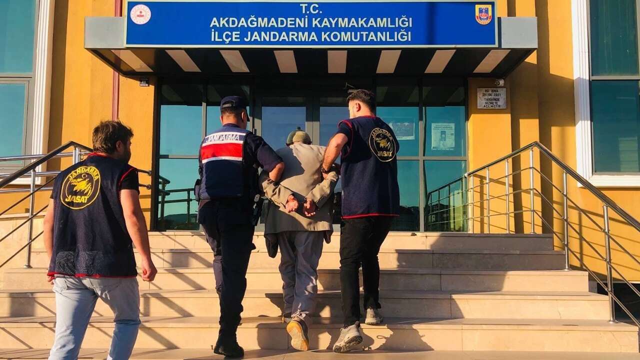 Yozgat’ta kesinleşmiş 23 yıl hapis cezası olan firari hükümlü yakalandı
