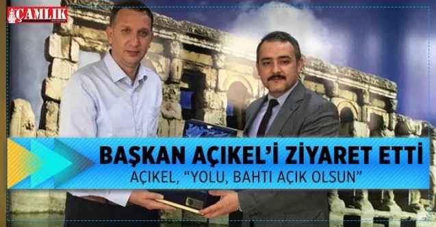 Şefaatli Belediye Başkanı Karaca Başkan Açıkel'i ziyaret etti