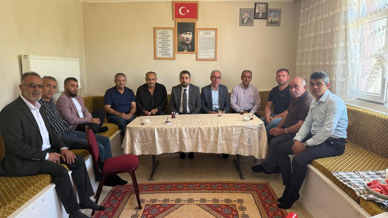 AK Parti Yozgat Merkez İlçe Başkanı Şimşek'ten Köy Ziyaretleri