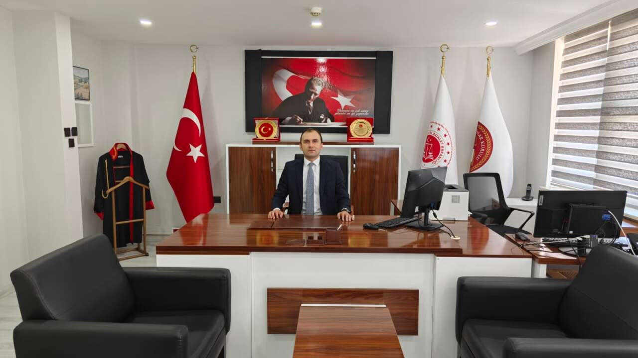 Ankara Şereflikoçhisar'ın yeni Cumhuriyet Başsavcısı Mehmet Kutalmış İlbaş Görevine Başladı