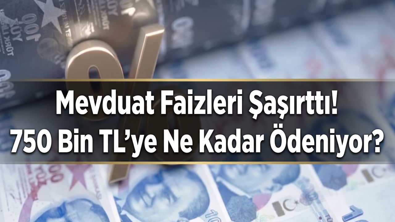 Mevduat Faizleri Şaşırttı: 750 Bin TL'si Olan Çalışandan Çok Kazanıyor