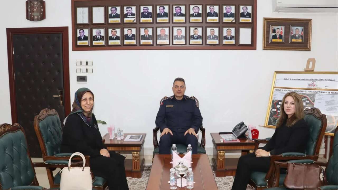 KADEM Yozgat'tan İl Jandarma Komutanı Yalınkılıç'a Ziyaret