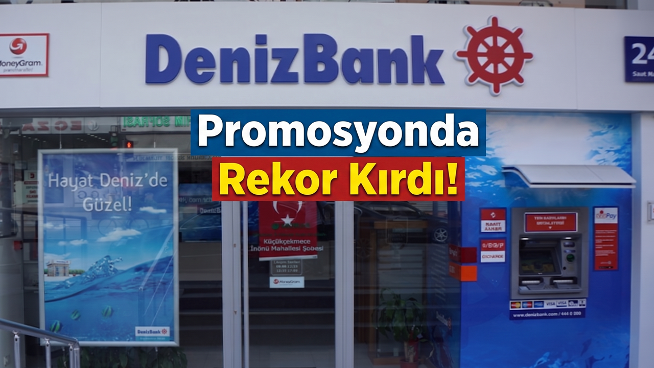 Denizbank Promosyonda Rekor Kırdı! Personele Dev Ödeme Müjdesi!