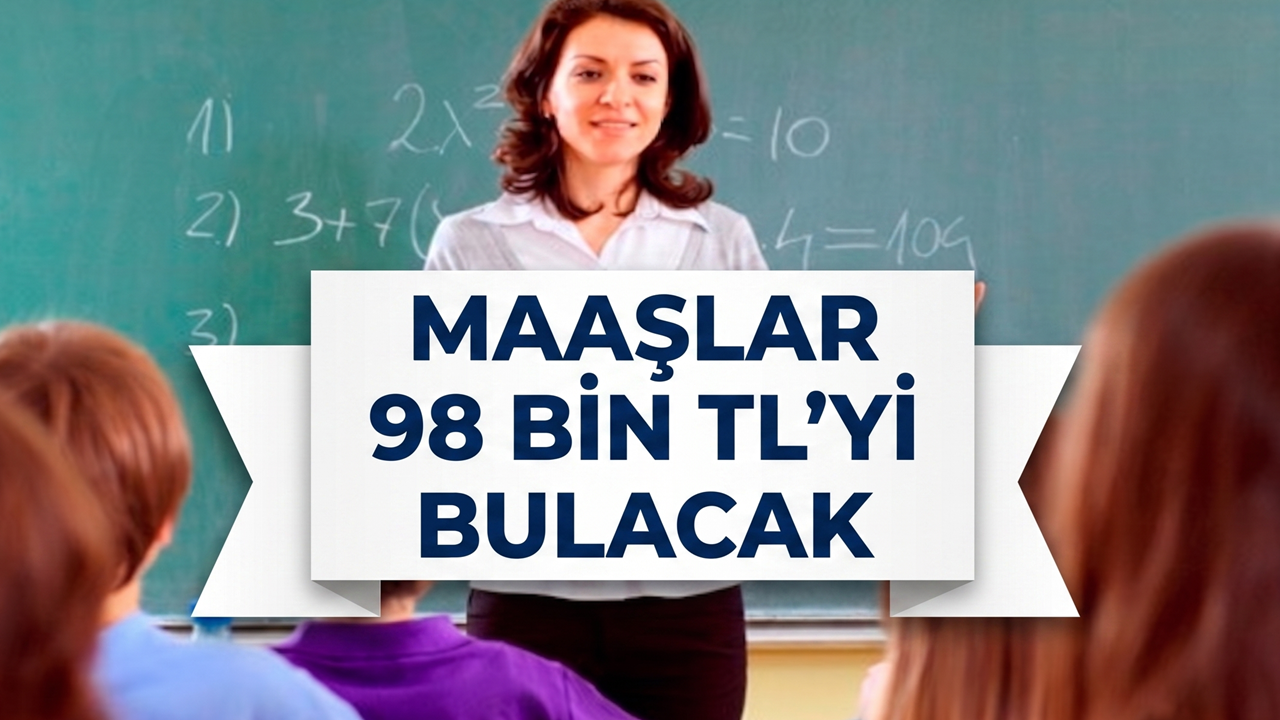 Yeni Zam: Öğretmen Maaşları 98 Bin TL'yi Geçecek!