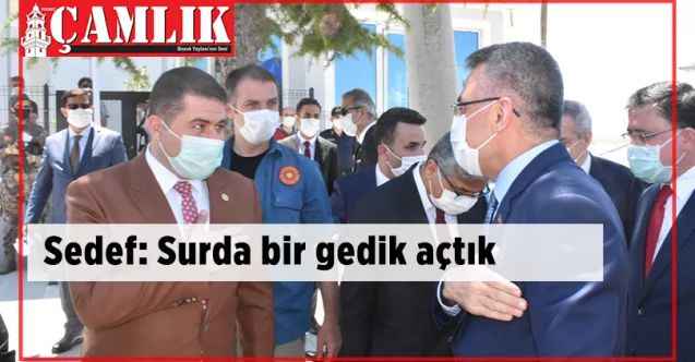 MHP Milletvekili Ethem Sedef: Surda bir gedik açtık