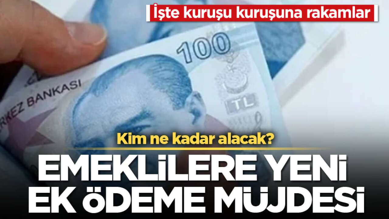 Emeklilere Ek Ödeme Düzenlemesinde Son Durum: Kim Ne Kadar Alacak?