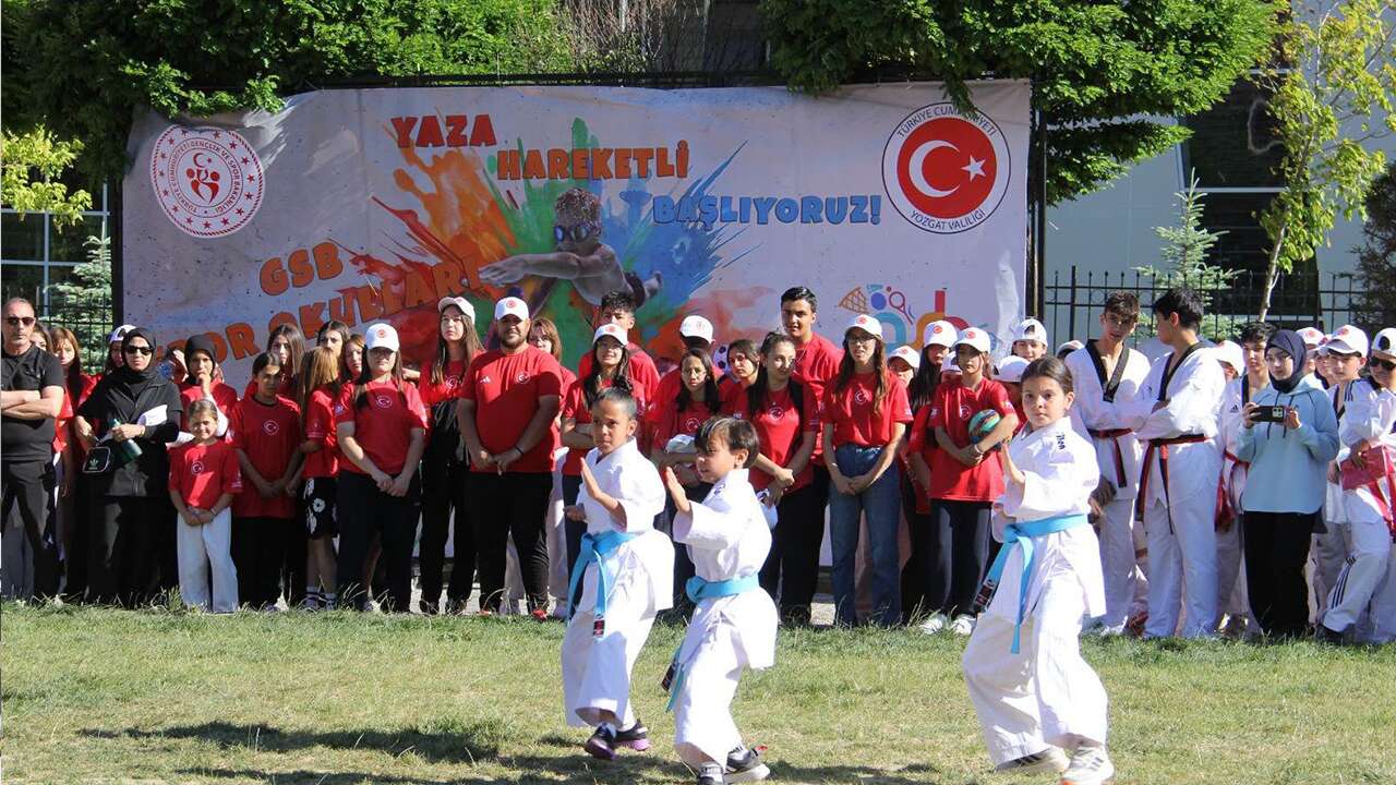 Yozgat'ta Yaz Tatili Sporla Geçecek! GSB Spor Okulları Kapılarını Açtı