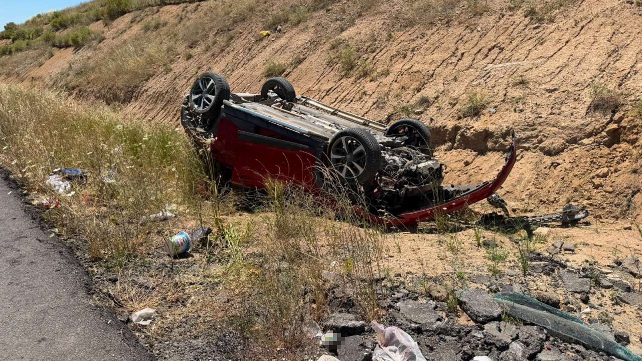 Son dakika: Yozgat'ta otomobil takla attı!