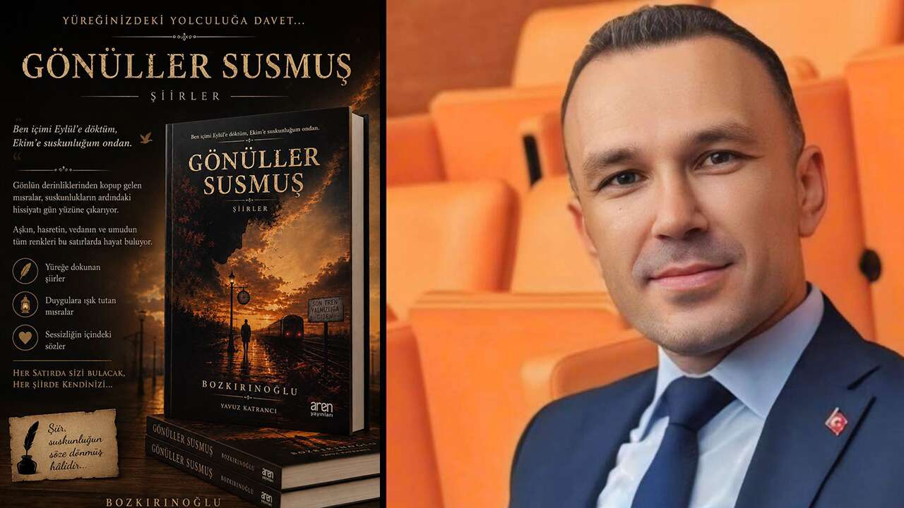 Yozgatlı Şair Yavuz Katrancı'nın Yeni Eseri "Gönüller Susmuş" Okuyucuyla Buluştu